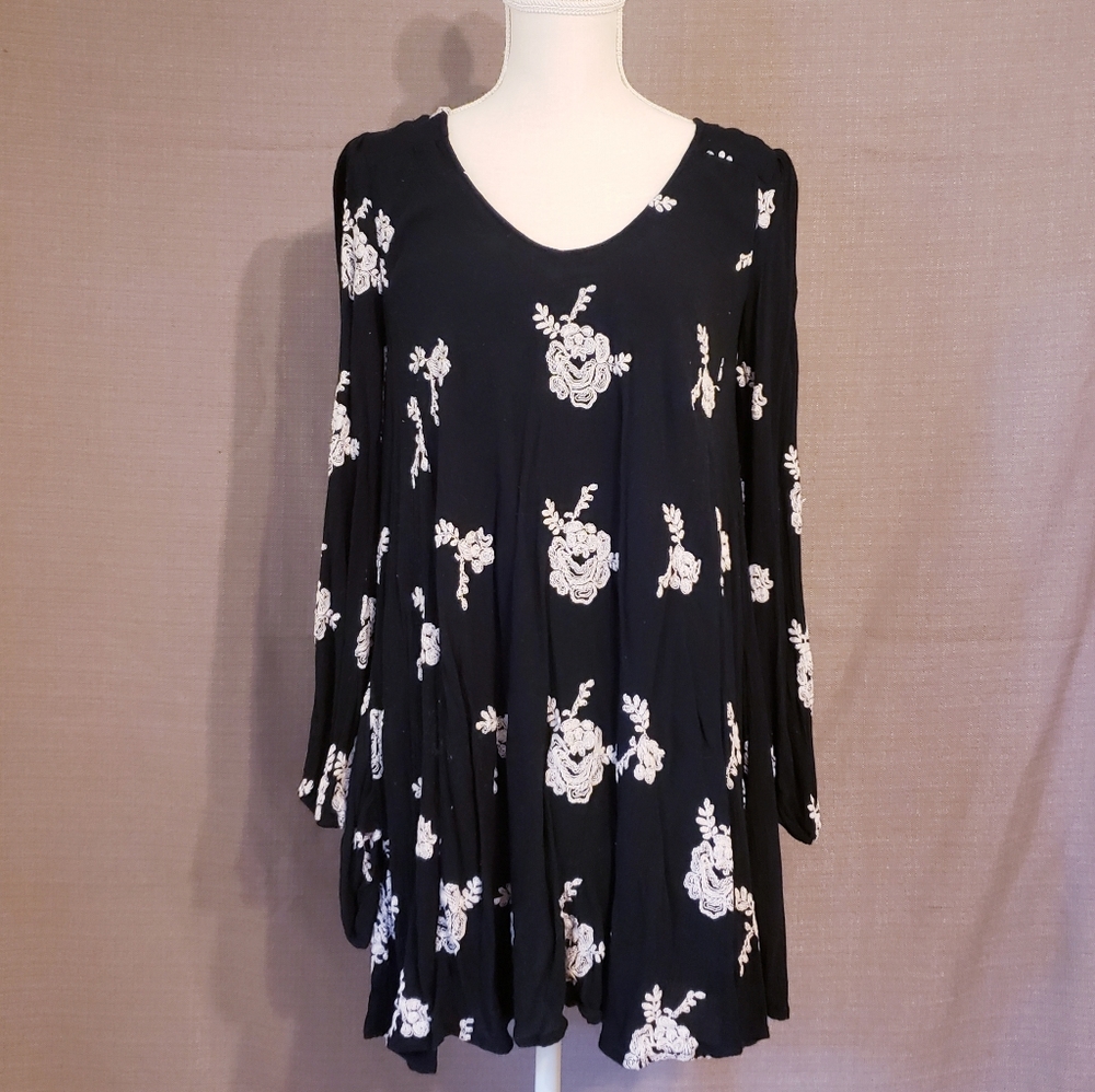 FREE PEOPLE Austin Mini Dress Tunic w/Pockets